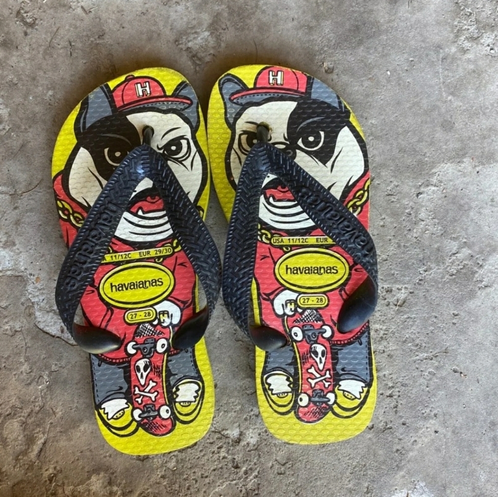 Havaianas size 10 boys